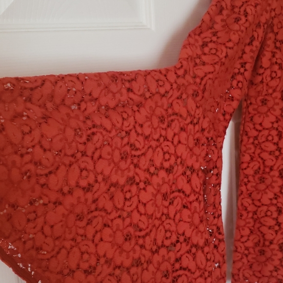 NWT, Zara Lace Boho Style Top - Picture 6 of 6